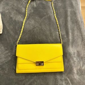Tory Burch yellow Crossbody